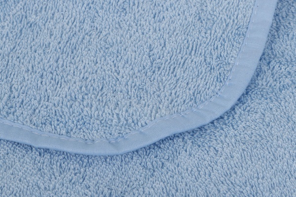 Полотенце махровое Україна Зайчик 95х95 см голубой