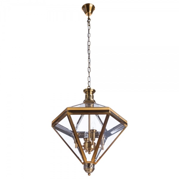 Підвіс Arte Lamp Divinare 7400/17 SP-4 4x40 Вт E14 антична бронза 