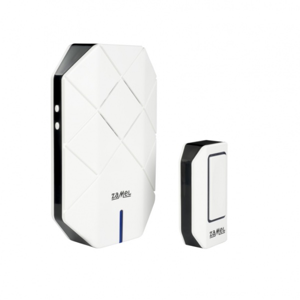 Звонок беспроводной Zamel JAZZ белый ST-260