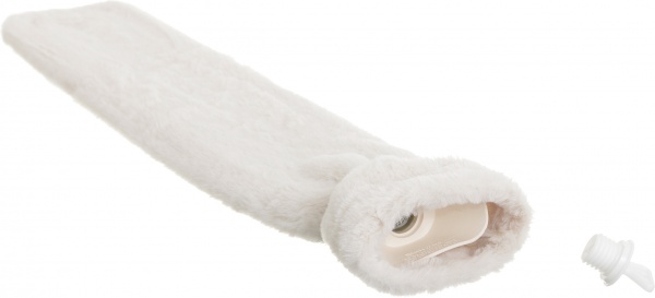 Подушка-грелка Резиновая KM в чехле из искусственного меха 72x12 см в ассортименте 