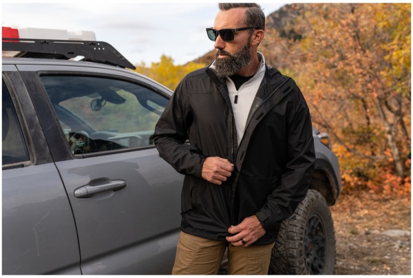 Куртка 5.11 Tactical штормова Exos Rain Shell 48370-019 48370-019 р.S [019] Black