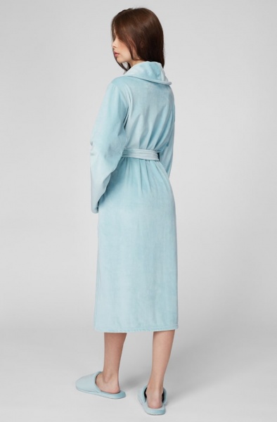 Халат велюровий Naviale LUX р. М морозна м'ята LH561-05