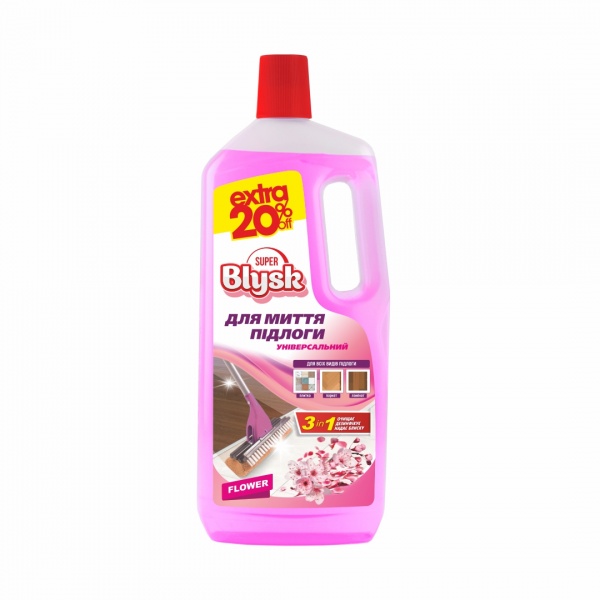 Засіб мийний для підлоги Квітковий 1,5 л