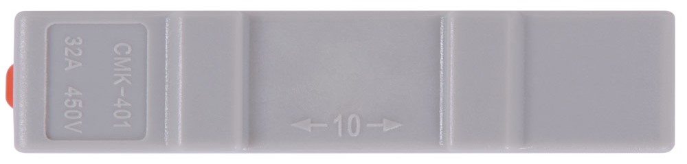 Колодка клемна E.NEXT e.lc.pro.aw.uni.pl.1 з натискним важелем універсальна (5 шт.) сірий із жовтим p0660204