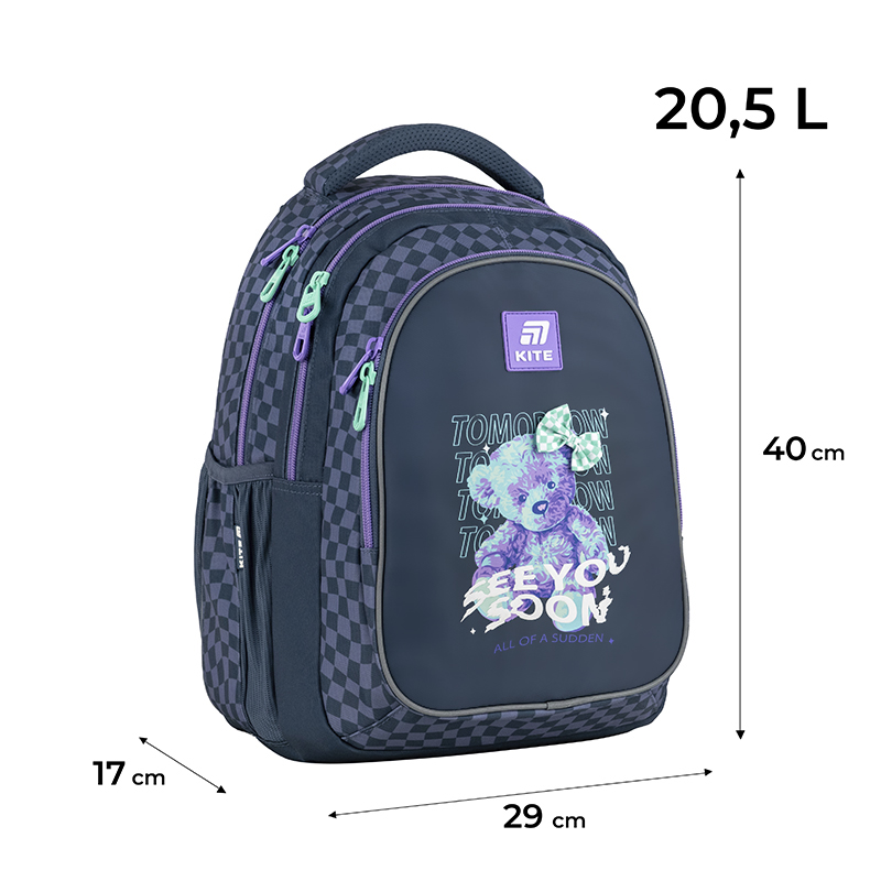 Рюкзак KITE Education teens K25-8001M-3
