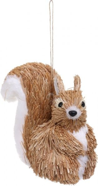 Декорация новогодняя Белка 13х7см EPI-LD14B180