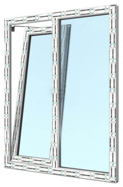 Окно поворотно-откидное VIKNALAND В 70 1200x1400 мм правое 5 камер