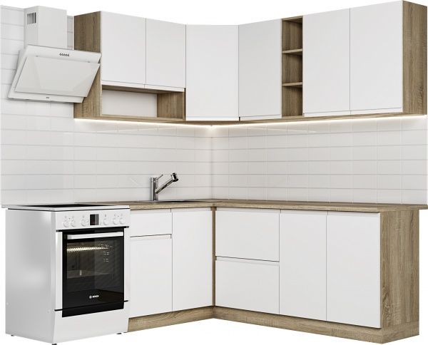 Кухня Мартіна Грейд ЛДСП 2 мx1,4 м 