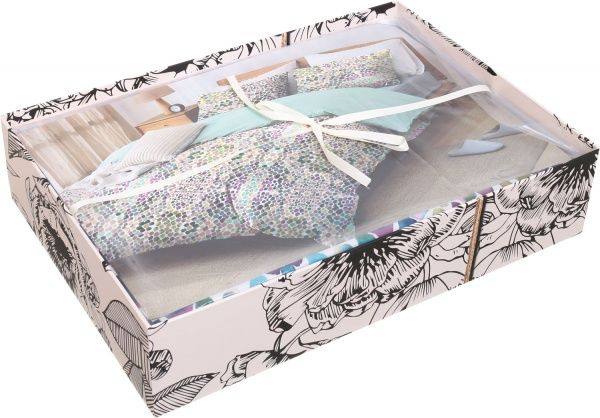 Комплект постельного белья Bright dots семейный разноцветный La Nuit