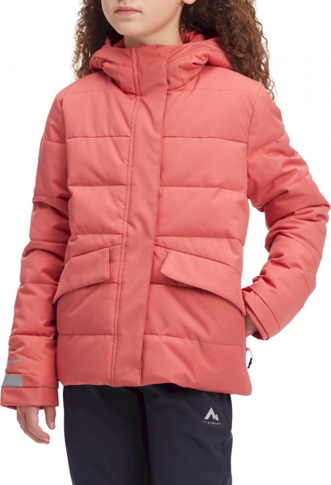 Куртка для девочек зимняя McKinley Acosta JKT II G 430046-279 р.128 персиковая