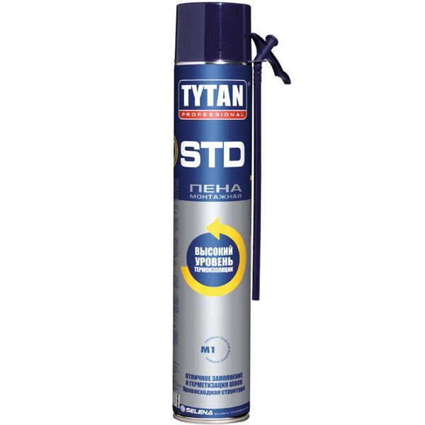 Піна монтажна Tytan STD 750 мл