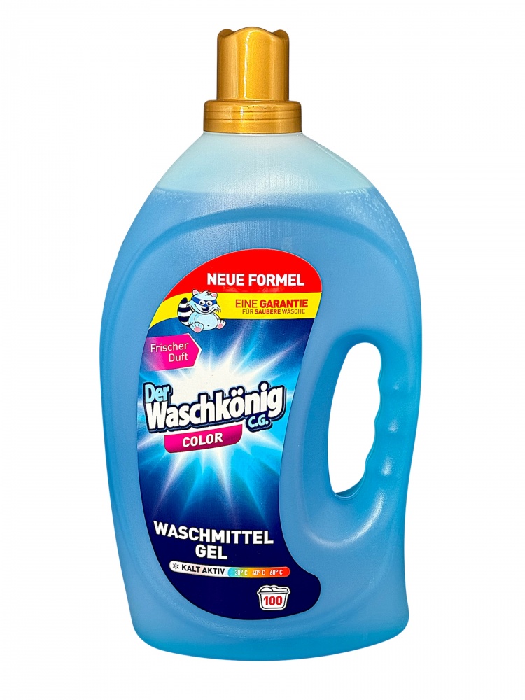 Гель для машинной и ручной стирки WASCHKONIG COLOR 3 л