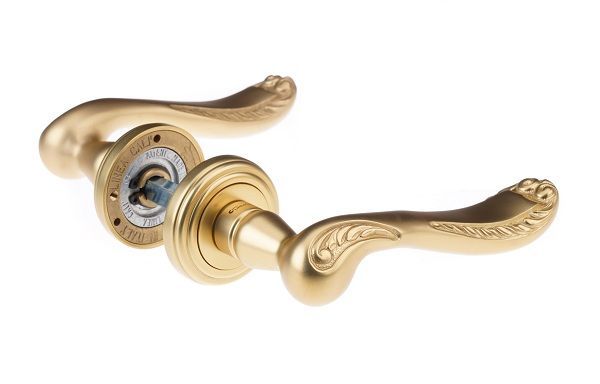 Ручка дверная Linea Cali LADY 011 матовая латунь