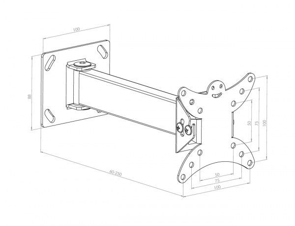 Крепление для телевизора KSL WM112T 13