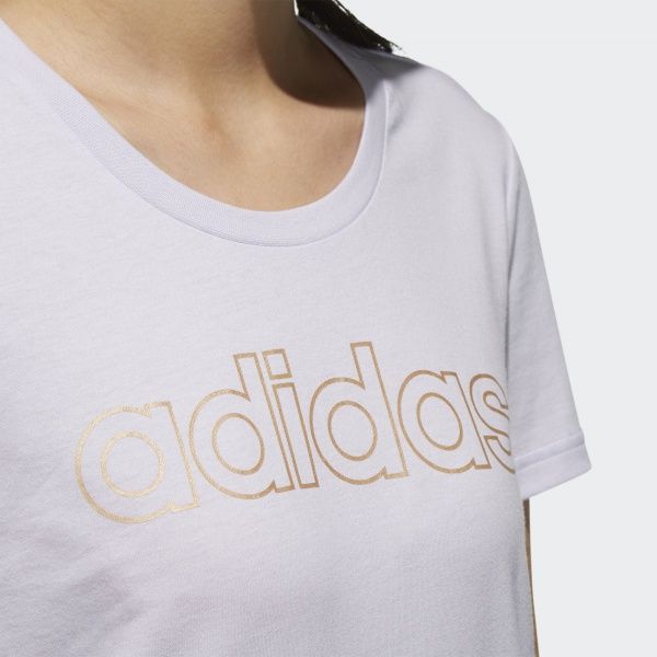 Футболка Adidas W E BRANDED T FL9290 XS фіолетовий