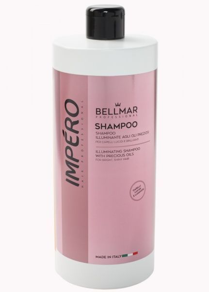 Шампунь Bellmar Impero для надання блиску з цінними оліями 1000 мл