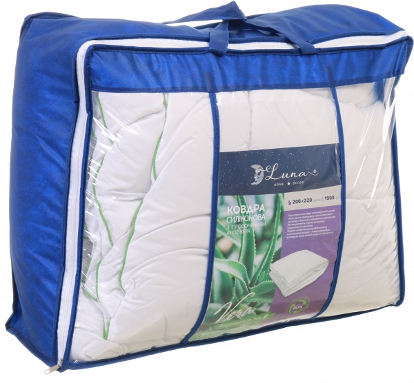 Ковдра Aloe Vera 155x215 см Luna білий