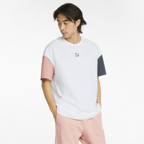 Футболка Puma Classics Block Boxy Tee 53460302 р.M білий