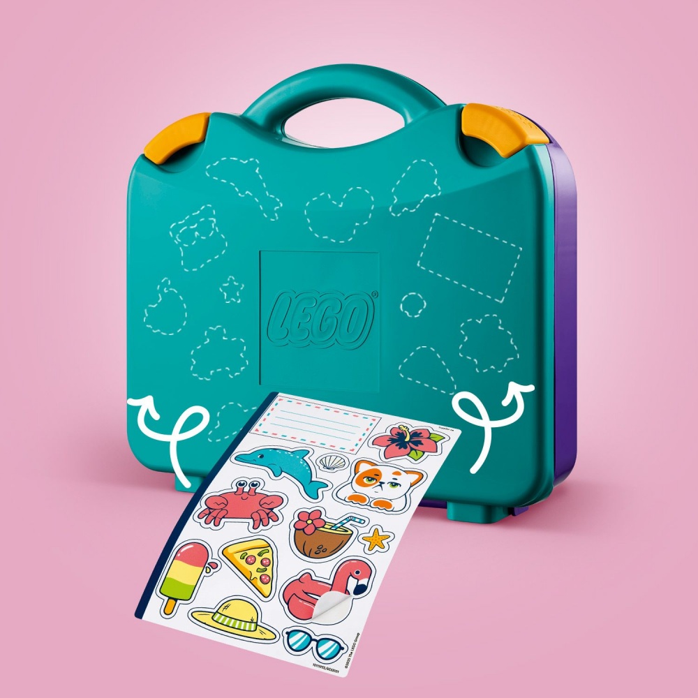 Конструктор LEGO Friends Творческий чемодан для путешествий и отдыха на пляже 42672