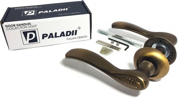 Ручка на розетці Paladii AL Естель MCF ПР117 кава