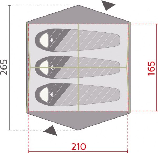 Намет McKinley Escape 40.3 289483-784