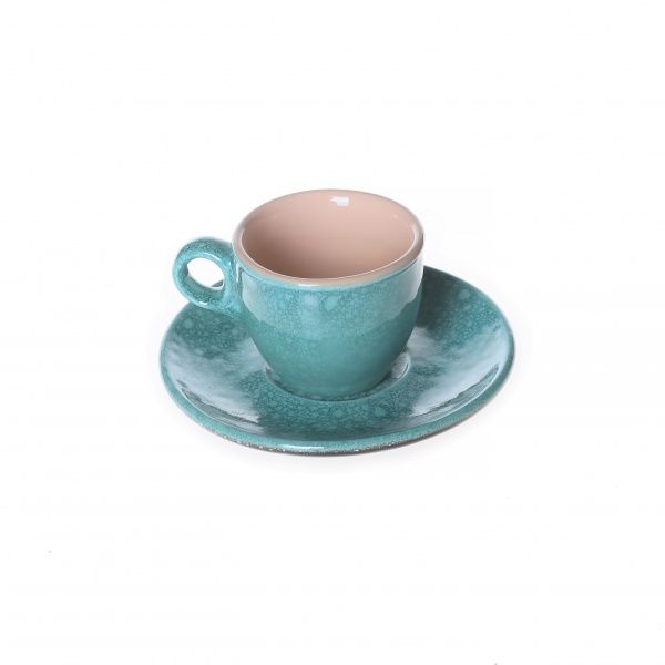 Блюдце 12 см Лазурове Manna Ceramics