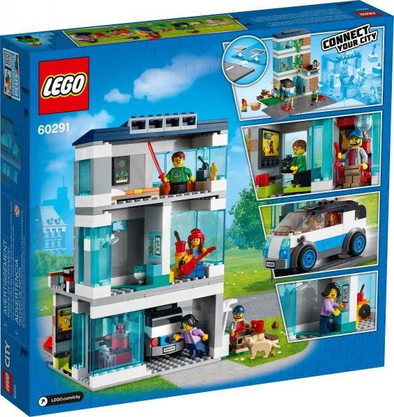 Конструктор LEGO City Современный семейный дом 60291