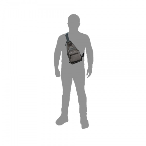 Сумка мужская через плечо Danaper SPADE, GRAPHITE серый 
