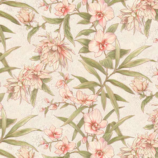 Обои виниловые на флизелиновой основе Le Grand platinum Лотос 8643-02 1,06x10,05 м 