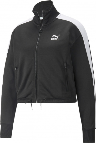 Джемпер Puma T7 Crop Track Jacket PT 53351901 р. XL черный