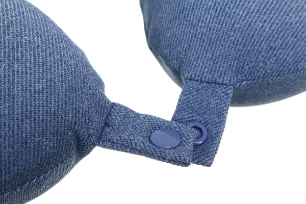 Подушка для подорожей Moon Luna 31x33 см синій