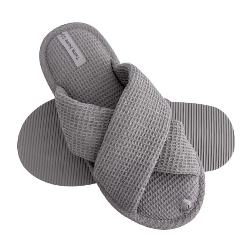 Тапки домашние Twins HS-VL вафельные (Х) 9225 р.36/37 серый 