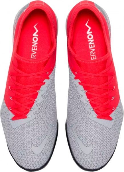 Бутси Nike ZOOM HYPERVENOM 3 PRO TF AJ3817-060 р. US 6 сірий