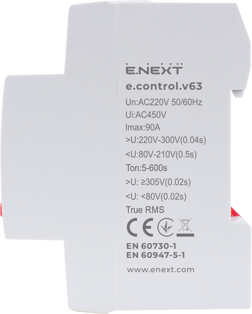 Реле напряжения E.NEXT e.control.v63 p0690033