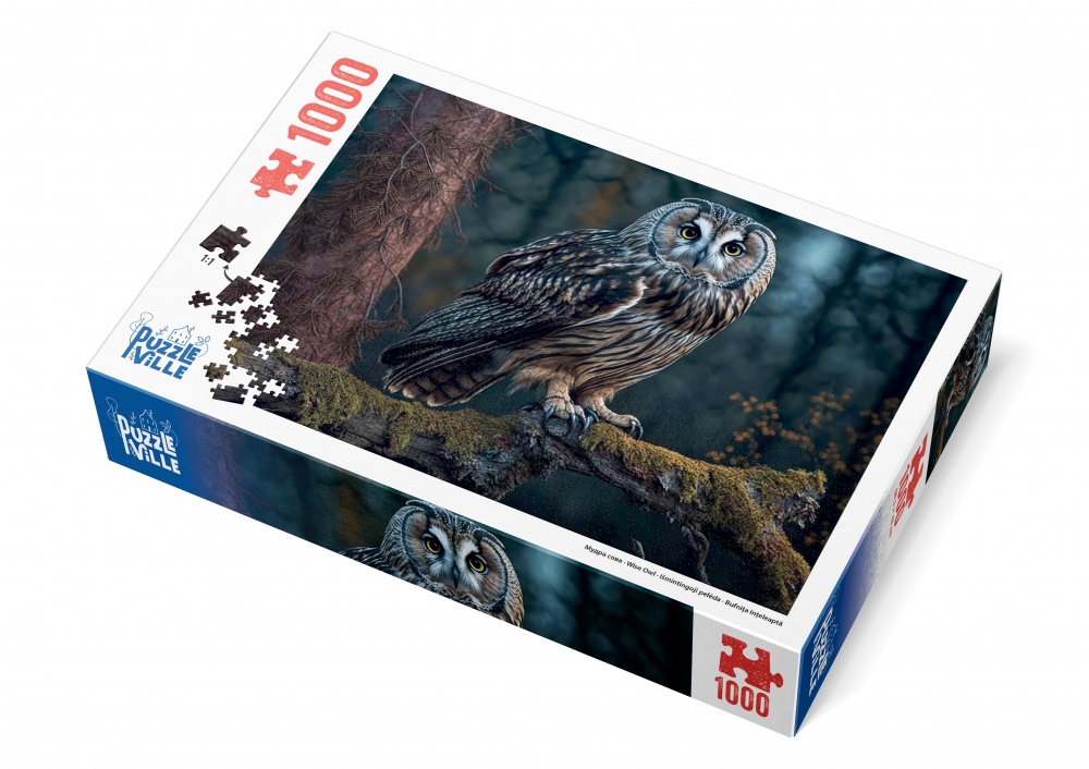 Пазл PUZZLEVILLE Мудрая сова 1000 элементов PZL1000_5