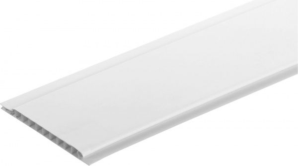 Панель ПВХ 2х5 белая матовая 8х100х3000