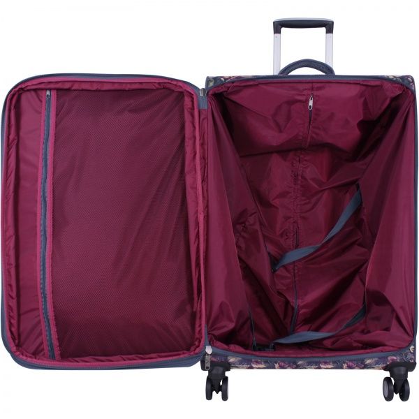 Чемодан Bagland Леон 90 л фиолетовый 339 (0037966274) 