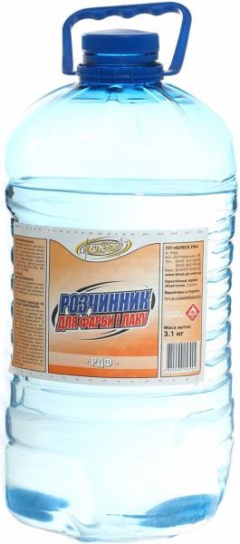 Растворитель для краски и лака Блеск 5 л 3,1 кг