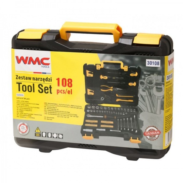 Набір ручного інструменту WMC TOOLS 108 шт. 30108