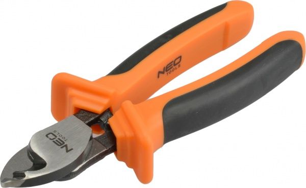 Ножиці для різання кабелю NEO tools для мiдних алюмiнiєвих кабелiв 160 мм. 01-513