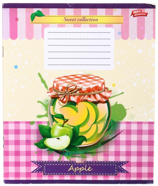 Тетрадь школьная 18 листов в линейку в ассортименте Мечты сбываются