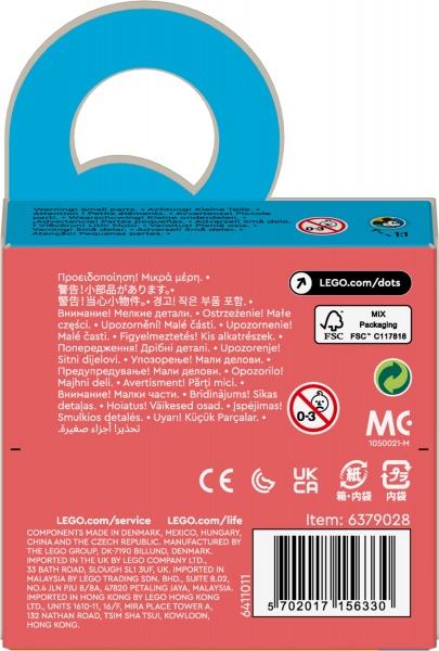 Конструктор LEGO DOTS Нашивка Міккі Маус та Мінні Маус 41963