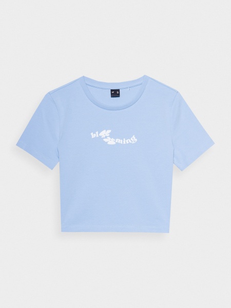 Футболка 4F TSHIRT F1032 4FSS23TTSHF1032-34S р.M голубой