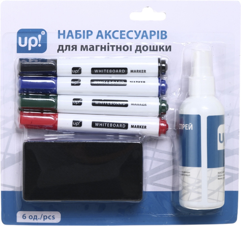 Набор аксессуаров для магнитных досок 6 в 1 UP! (Underprice)
