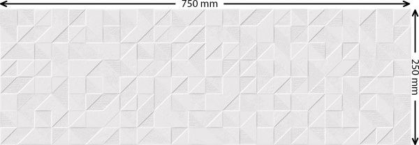 Плитка Emigres Крафт Орігамі бланко 25x75 