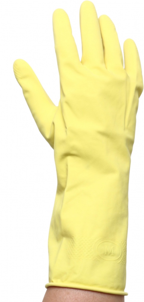 Перчатки латексные OBERY латексные крепкие р.M 2 пар/уп.