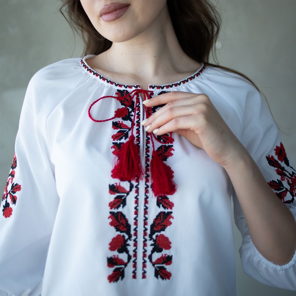 Вишиванка Едельвіка білий р. XL 115-25/09