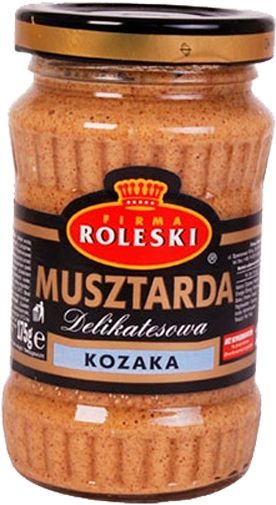 Гірчиця Roleski Козацька міцна 175 г (5901044005820)