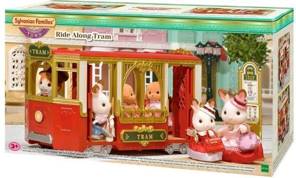 Игровой набор Sylvanian Families трамвай 