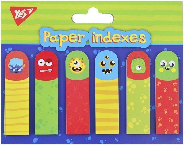 Стікери Funny Monsters 50х15 мм 120 шт. YES